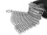 Stainless Steel Cleaner Chainmail Scrubber Cookware Kitchen Tool