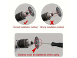 6pcs Mini Circular Saw Blade Set - Dremel Compatible, HSS Steel