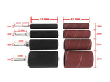 20pc Drum Sanding Kit Rubber Spindle Sander Set for Drill Press