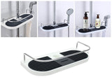 Bathroom Shower Rod Tray Storage Caddy