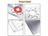 Router Table Insert Plate Trimmer Engraving Machine Tool