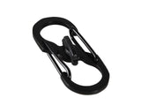 S-Shaped Stainless Steel Anti-Lost Keychain Key Lock