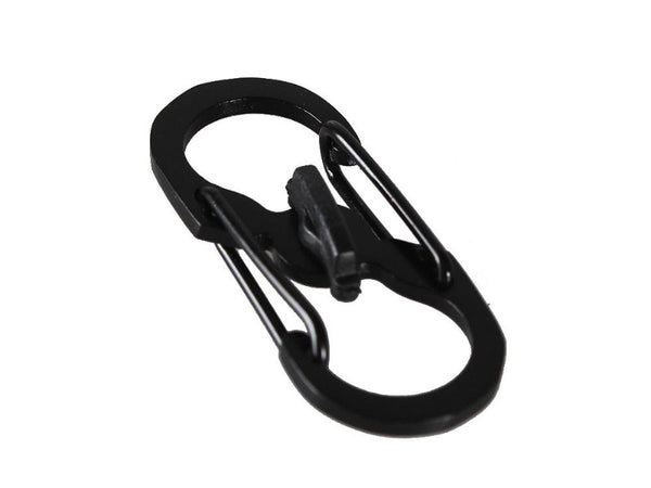 S-Shaped Stainless Steel Anti-Lost Keychain Key Lock
