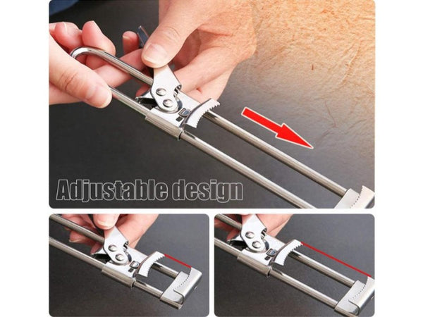 Adjustable Stainless Steel Jar & Bottle Opener