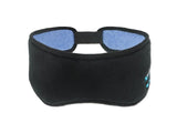 Black Wireless Bluetooth Memory Foam Headset Eye Mask