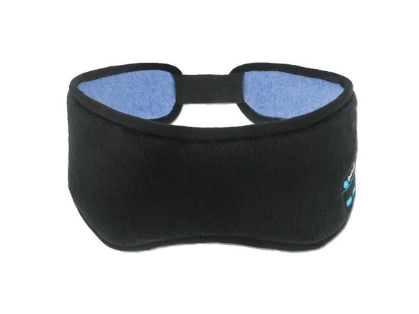 Black Wireless Bluetooth Memory Foam Headset Eye Mask