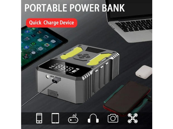 3000A Jump Starter with 150PSI Air Compressor - Portable Power