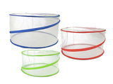 Pop Up Food Covers Flies and Bugs Resist Mesh Cover Pack of 3