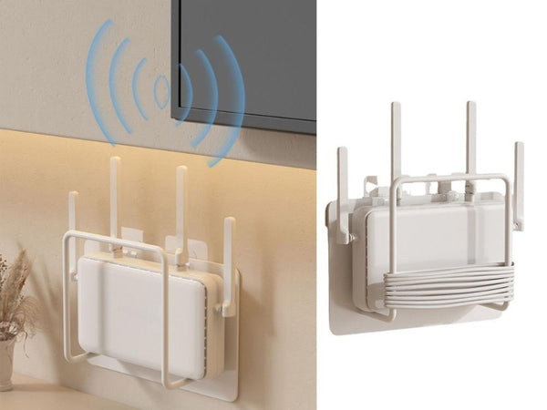 Wall Mounted WiFi Router Storage Rack