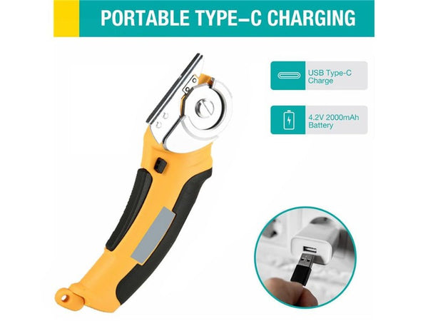 Electric Scissors Tailor Sewing Scissors Rotary Cutter