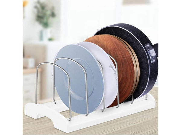 Stainless Steel Lid Storage Rack Baking Pan Holder