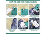 Tagging Gun + 6 Needles + 5000 Barbs