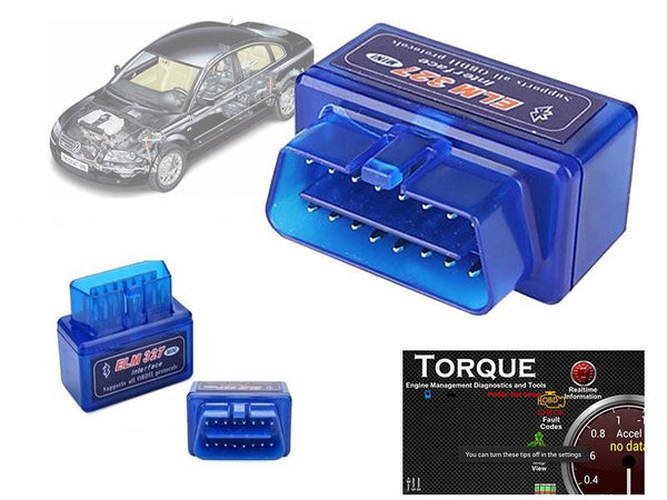 ELM327 Bluetooth OBD2 Car Fault Code Scanner Tool