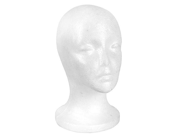 3x Female Mannequin Foam Head - Wig & Hat Display Styrofoam