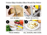 Potato Chips Machine Slicer French Fry Cutter