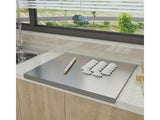 Stainless Steel Cutting Board with Lip Counter Edge Protector
