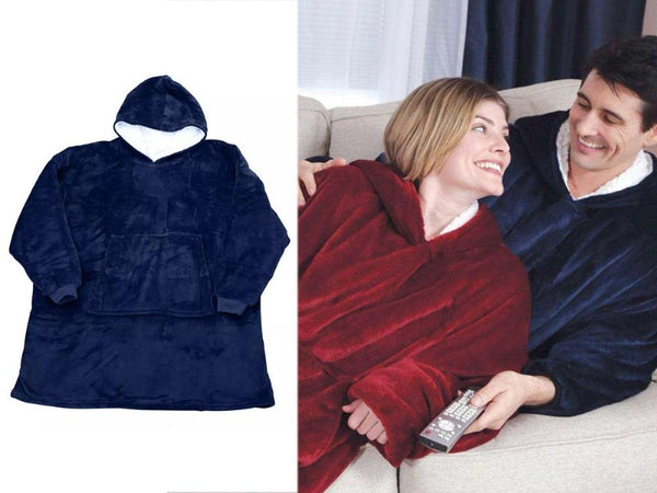 Warm Hoodie TV Blanket