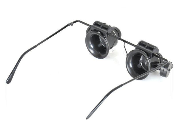 Magnifying Loupe Glasses with LED Lights