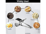 Rotary Cheese Grater Stainless Steel Hand Crank Shredder Slicer