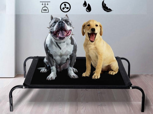 Detachable Pet Dog Hammock Bed 122cm - Black