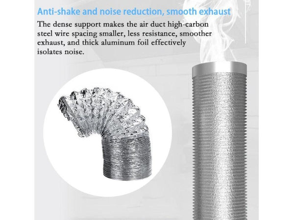 150mm Flexible Ducting Ventilation Pipe Hose Tube Kitchen