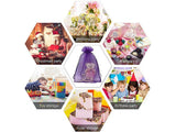 100PCS Purple Organza Bags 20x30cm