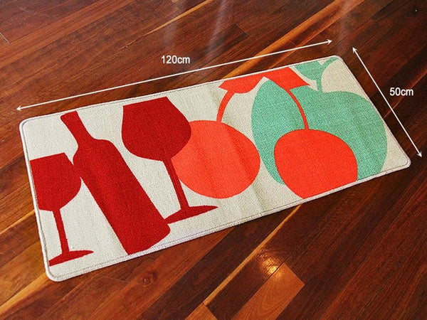 Floor Mat Runner Mat Kitchen Mat Non-slip 120x50cm
