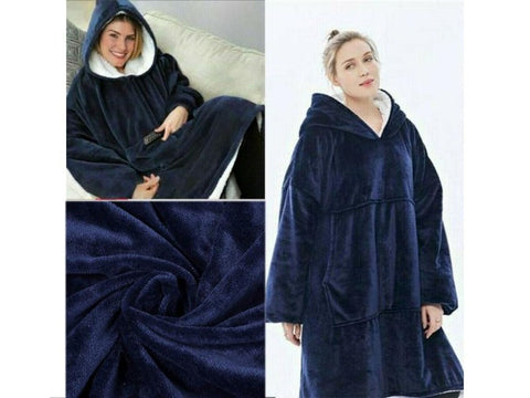 Warm Hoodie TV Blanket