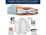 Memory Foam Clip Knee Pillow- Heart Shape