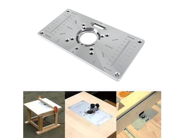Router Table Insert Plate Trimmer Engraving Machine Tool
