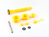 Fuel Can Nozzle Replacement Set - Leak-Proof Flexible Spout