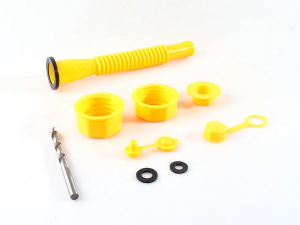 Fuel Can Nozzle Replacement Set - Leak-Proof Flexible Spout