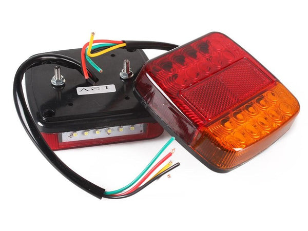 LED Trailer Lights with Number Plate Light for Boats/ Cars