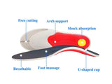 Plantar Fasciitis Arch Support Insoles, Men's EU 40-46