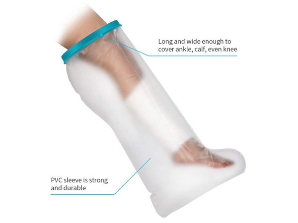 Leg Cast Cover Waterproof Bandage Protector for Shower
