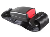 Black Nylon Universal Extention Car Safety Seatbelt