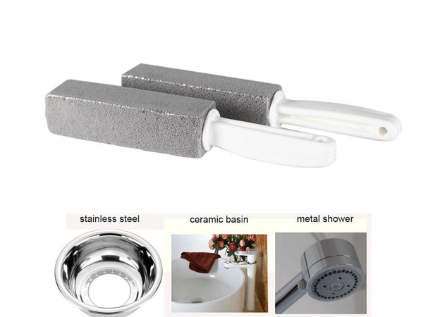2pcs Pumice Toilet Bowl Cleaning Brushes