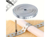 Galvanized Metal Pipe Strap for Downpipe, Fence, Garden