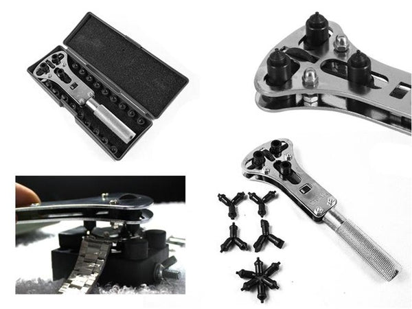 Watch Back Case Opener Repair Remover Screw Wrench