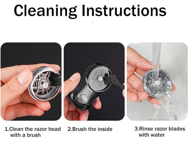 Mini Portable Electric Shaver, USB Rechargeable Razor