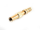 Copper High Pressure Garden Hose Spray Nozzle 1/2" Yellow