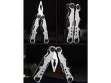 Multitool Pliers, Stainless Steel 12-in-1 Camping & Survival