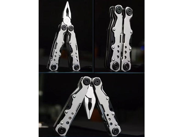 Multitool Pliers, Stainless Steel 12-in-1 Camping & Survival