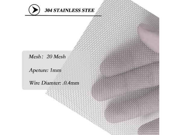 6pc Stainless Steel Mesh Screen NZ 30x21cm