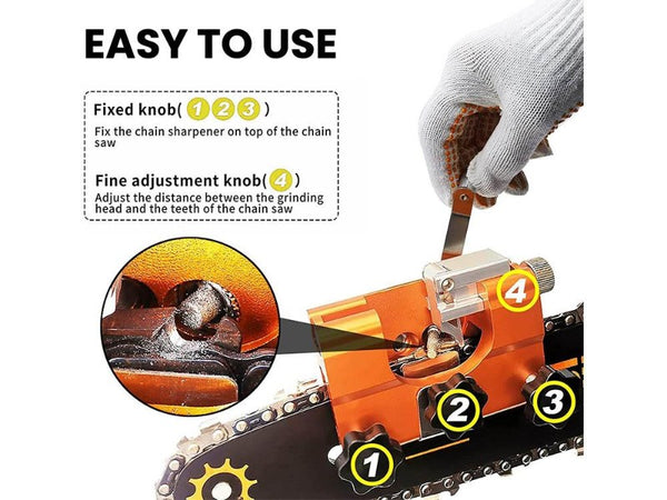 Chainsaw Sharpener Tool - Precise, Durable & Easy to Use