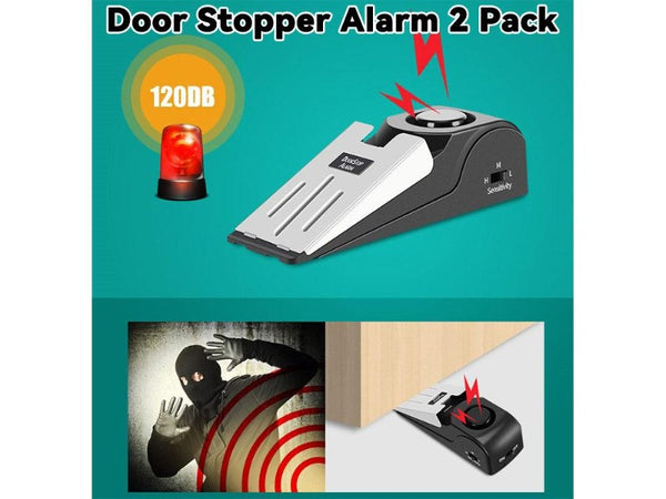 Door Stopper Alarm 2 packs