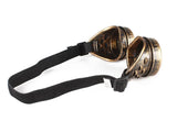 Brass Steampunk Goggles for Motorcycling/ Cosplay/ Parties