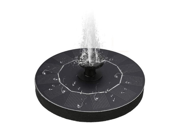 Solar Powered Water Pump Fountain