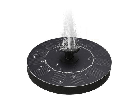 Solar Powered Water Pump Fountain