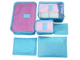 6PCS Waterproof Travel Clothes Storage Bags